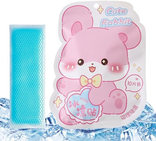 Parches Fríos | Calor Verano - 10 Unidades de Confortante para Camping Deporte Recuperación Viajes Desplazamientos Actividad Física