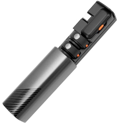 Alomejor Microfono Lavalier Wireless, Microfono Magnetico a Clip 2.4G con Tripla Riduzione del Rumore SNR da 64 DB per Registrazioni Telefoniche e Interviste in Streaming Live (Interfaccia di tipo C)
