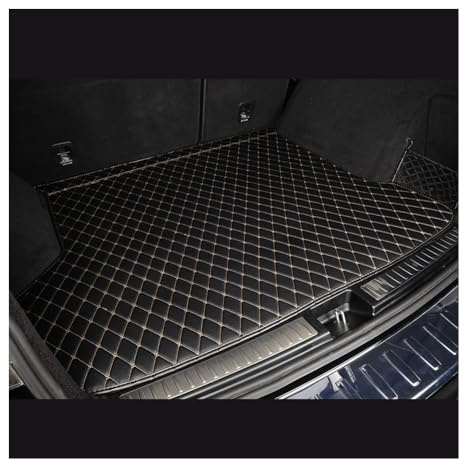 Car Boot Mats Compatible With Kia Sportage NQ5 2022 2023 2024 2025 2026 Custom Car Trunk Mats Cargo Liner(Black beige)