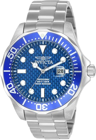 Invicta Pro Diver Edelstahl Herren Quarzuhrwerk - 47mm