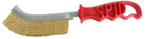Stainless Steel Scratch Brush, Heavy Duty - Removes Rust, Paint and Heavy Stain