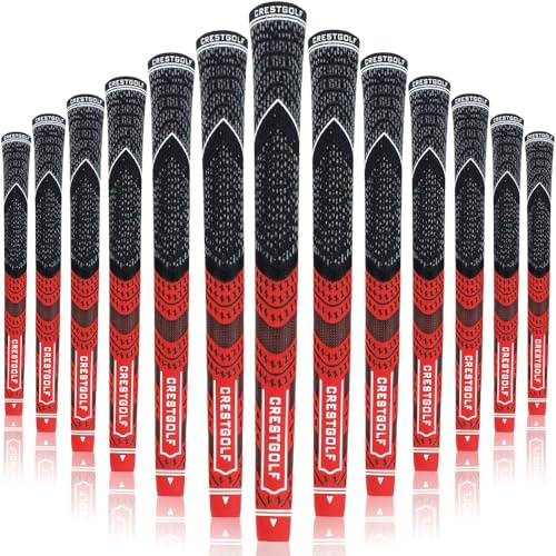 KOFULL Golfgriffe Golf Griffe Set Golf Club Griffe Golfschlägergriffe Golfschläger Golf Griff Midsize-Standard