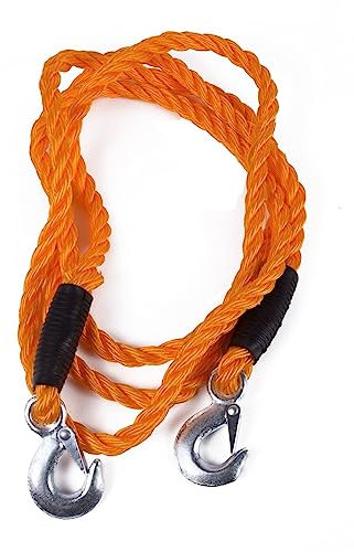 Schleppseil Bergungsseil Abschleppseil 2 Haken Abschlepphilfe Zugseil LKW PKW