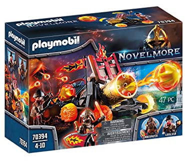 PLAYMOBIL Novelmore 70394 Lavabombarde, Für Kinder von 4-10 Jahren