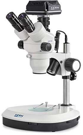 Kern OZM 544C825 Stéréomicroscope trinoculaire 45 x lumière réfléchie, lumière transmise