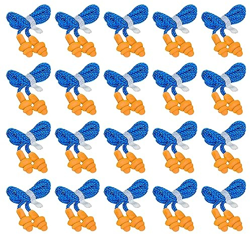 SWYSGS 24-Paar Schnurlose Ohrstöpsel Bulk, Silikon Gehörschutz Ohr Wiederverwendbare Soft Noise Cancelling Ohrstöpsel für Arbeit Schlafen Schwimmen