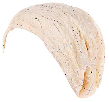 Chemo Mützen Damen Super Weich Slouchy Turban Weich Dünne Mütze aus Baumwolle Muslim Hijab Kopfbedeckung Bei Chemotherapie Kopfbedeckung aus Baumwolle und Bambus für Chemo Patienten