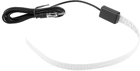 Antena De Radio Para Automóvil, AM FM Antena De Parabrisas Oculta Antena De Radio Para Automóvil Universal Recepción De Señal FM Accesorio Estéreo De Audio Para Automóvil Para Vehículo Radio Para Auto