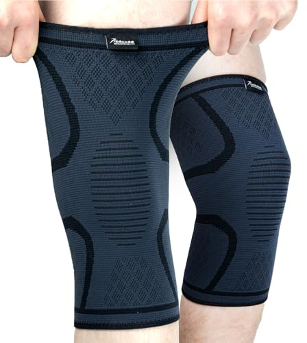 Actesso Ginocchiera Ortopedica Elastica per Artrosi e Dolore al Ginocchio | Supporto ambidestro per recupero da distorsioni e uso quotidiano, adatto a uomo e donna.