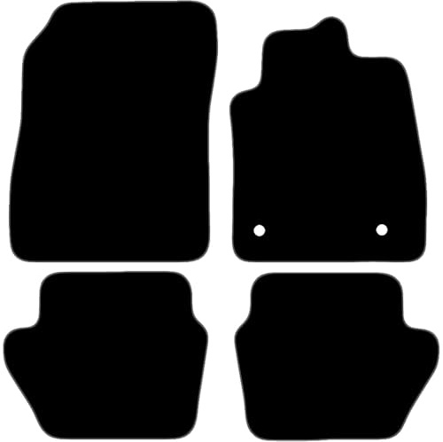 car mats for Ford Puma Mild Hybrid 2019+ Onwards Car Mats UK-Made Tailored Fit Carpet Floor Mats Full Coverage Grey Trim