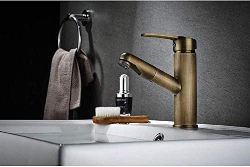 Rubinetti da Cucina in Stile Fontana d'Acqua, rubinetti per lavabo retrò antichi, Rubinetto Singolo in Bronzo per lavello, Montaggio su Piano
