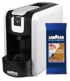 EP MINI BIANCA NUOVA +100 Capsule CREMA E AROMA Macchina per il caffè Lavazza ! GARANZIA ITALIA 2 ANNI - Espresso Point Super performante - professionale per casa e/o uffici e attività