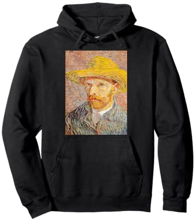 Artiste avec Un Chapeau de Paille 1887 Oeuvre de Vincent Sweat à Capuche
