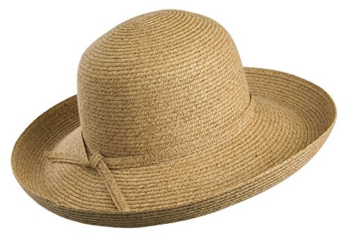 sur la tête Womens Traveller Packable Sun Hat - Toast Adjustable