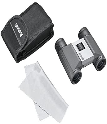 Bushnell Powerview 2 8x21 Binoculars, Compact Folding Binoculars with Roof Prism Design, For Birdwatching, Outdoor Sports, Concerts