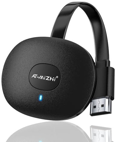 Adattatore per display HDMI wireless, 4K HDMI, adattatore Wifi, supporto per Miracast, DLNA, Airplay, per Android/i-OS/Windows/Mac OS/HDTV/Monitor/Proiettore