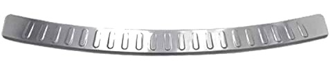 KDS Premium Ladekantenschutz Schutz für Stoßstange Kofferraumschutz Schutzblech Edelstahl 304 Chrom poliert glänzend paßt für kompatibel mit Touran 4 5T4 ab 06.2015-