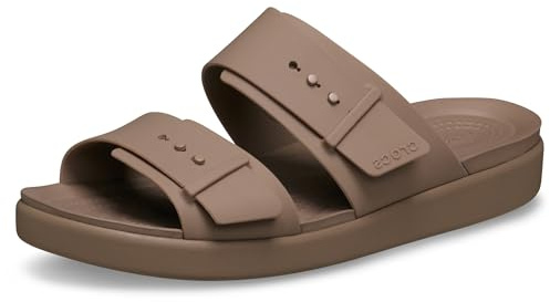 Crocs kvinnor Brooklyn spänne låg Wdg, Latte, 42/43 EU
