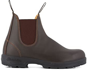 Blundstone 550 Walnut Brown Leather Unisex Chelsea Boots