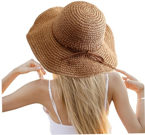 Hperu Chapeau de Paille, Femme Paille pour Femmes