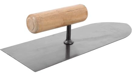 FOYTOKI Edelstahl Maurerkelle Spitzkelle Flachspachtel Leichtes Putzwerkzeug Für Trockenbau Gipskarton Platten Spachtel Zum Verputzen Und Glätten Von Zement