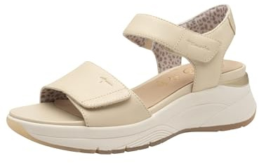 TAMARIS Comfort dam multiAdjustable sandaler, beige, 39 EU, Beige, 39 EU