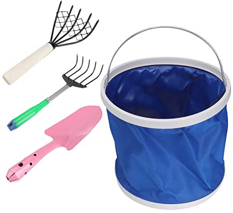 BESPORTBLE 1 Satz Meeresfrüchte-Gartenrechen Muschel Grab Rechen Muschelharke am Meer Pflanzschaufel Kelle stiehl gartenwerkzeuge Grabwerkzeug Rechen zum Graben von Meeresfrüchten Holzgriff
