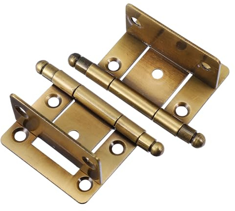 HOMSFOU Charnières En étal Pour Meubles Ensemble De Gonds Solides Pour Portes Intérieures Et Placards Dispositif De Fermeture Durable Idéal Pour Un Usage Domestique
