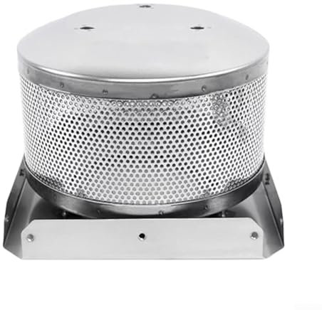 Zilimontt Rete di combustione per riscaldatore da patio, rete a combustione in acciaio inox, per la maggior parte dei riscaldatori a piramide da terrazza (10 cm)