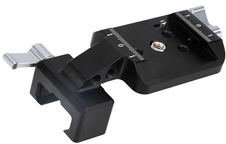 Sinbana Vertical Camera Mount for DJI RS 2/RS 3/Rs 3 Pro, Professional Gimbal Vertical Camera Adapter Stabilizer Accessory for Shorts Portrait Video Shooting