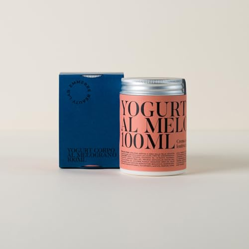 MR Beautylab-Yogurt corpo al melograno 100ml Crema corpo, texture leggera e asciutta, acido ialuronico, olio di mandorla,cocco, vit.E, nutriente e lenitiva