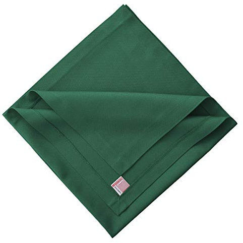 Landhaus-Mitteldecke einfarbig grün Tischdecke passend zu Landhaus-Serie Knut 70 x 70 cm