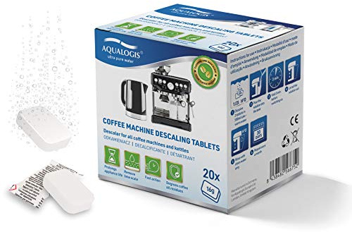 Large Descaling Tablets, Compatible with Tassimo TCZ6004, Krups F054, Bosch TZ8002 (Pack of 20)