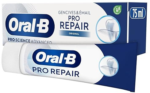 Oral-B Pro-Science Advanced Zahnpasta Pro-Repair zum Schutz der Zähne vor Säureerosion, Reparatur von Zahnschmelz und Revitalisierung des Zahnfleischs, Aroma von Anisminze