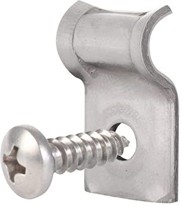 Alberts 655815 Spanndrahthalter mit Schraube | Edelstahl