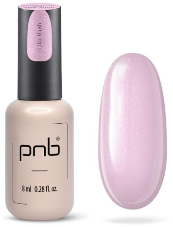 PNB Professional Nail Boutique UV/LED Camouflage Base, Lilac Blush, 8 ml, Selbstnivellierend, Gel-Lack, Cremeartiger Finish