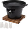Barbecue de Comptoir, Mini Barbecue à Charbon de Bois Portable sans Fumée, Barbecue de Table Individuel pour Camping en Plein Air, Pique-Nique, Cuisine en Intérieur(HN-BBQ18A)