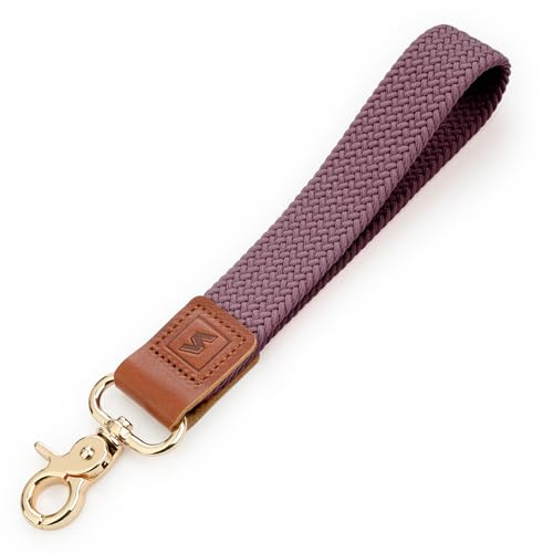 SENLLY Lanière de Poignet, Extensible Courte Porte-Clés Courroie, Conception Anti-Chute Élastique Originale
