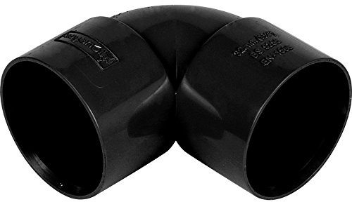 Solvent Weld Bend 90°, Diameter 40mm, Colour Black, 1 in Pack