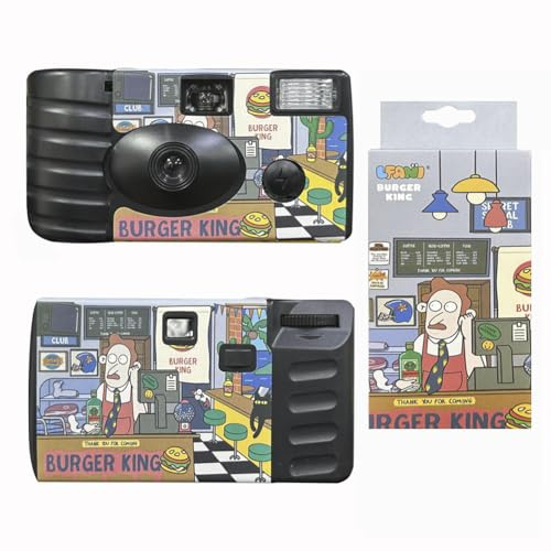 GETBSTOOP Fotocamera usa e getta da 35 mm Fotocamere a pellicola monouso Pellicola monouso in flash 27 pellicole di esposizione Utilizzare la fotocamera for feste di matrimonio