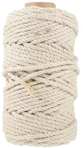 BESPORTBLE 1 Rolle Kletterseil für Katzen Katzenbäume Ersatzseil für Katzenkratzer Sisalseil für Katzenkratzbaum Sisalseil für Katzenkratzmöbel Kratzseil für Katzen stabiles Kratzseil Weiß