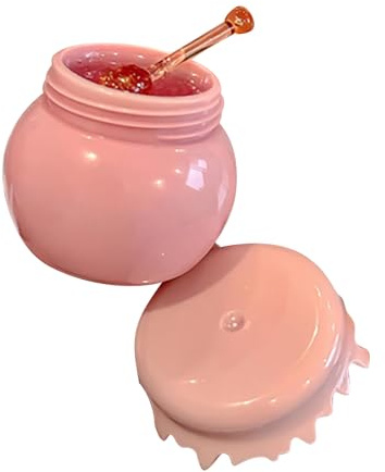 Baume à lèvres Miel Pot hydratant pour les lèvres Réduit les rides sèches et craquelées Gommage exfoliant