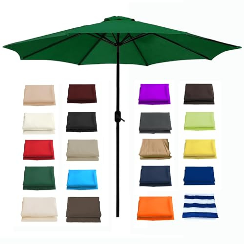 Parasol plegable de repuesto resistente a los rayos UV 50+ para patio, playa, piscina, solución perfecta para exteriores
