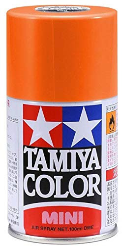 TAMIYA 85012-A00 TS-12 Orange Glossy 100 ml Spray Paint for Plastic Model Making, Craft Accessories, Spray Paint for Model Making, 100 ml (Pack of 1)