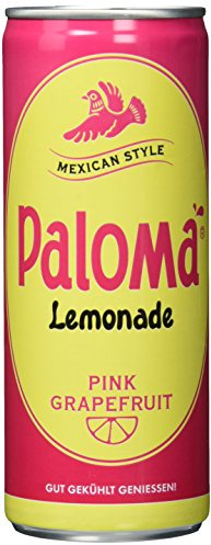 PALOMA PINK GRAPEFRUIT Lemonade mit Kohlensäure, 24er Pack, EINWEG (24 x 250 ml)