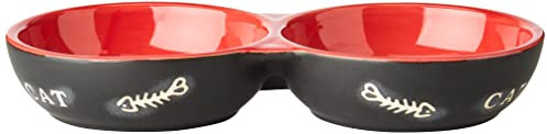Nobby Escudilla Doble de cerámica para Gatos, 22 cm