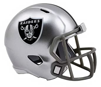 Oakland Rayers NFL Riddell Speed Pocket Pro - Casco de fútbol (tamaño de Bolsillo)