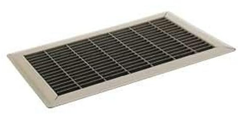 Imperial RG1208 Heavy Gauge Floor Return Air Grille, 8 x 16-Inch, Brown, 1-Pack