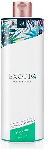 Exotiq Aceite de Masaje Neutro - Gel Nuru, 500ml