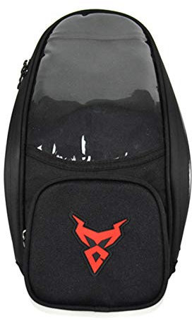 Alacritua - Borsa da serbatoio per moto con schermo touch screen, impermeabile, per moto, con forte magnetico, universale